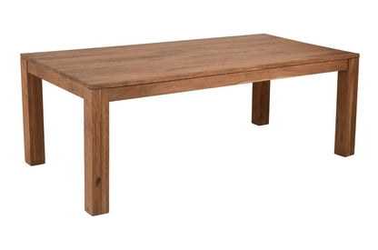 84" Natural Rectangular Solid Wood Dining Table