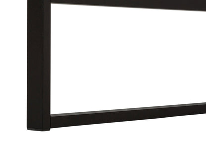 49" Brown and Black Computer Desk