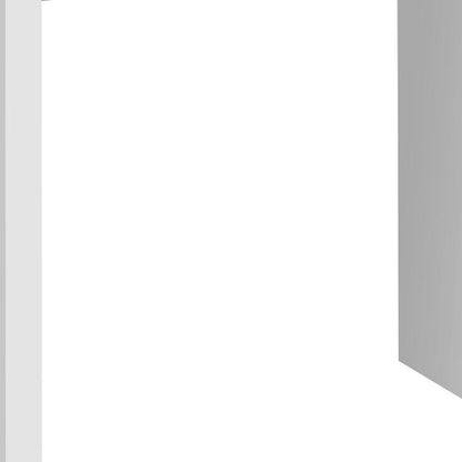 47" White Computer Desk With Three Drawers