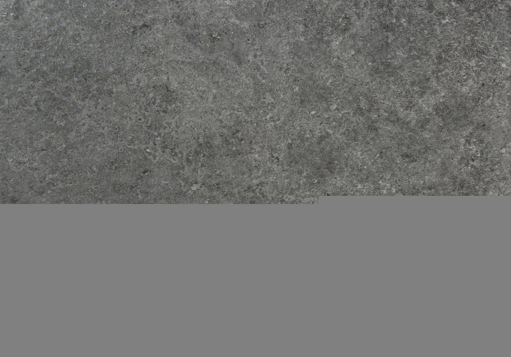 41" Gray And Black Wood And Metal Coffee Table