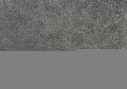 41" Gray And Black Wood And Metal Coffee Table