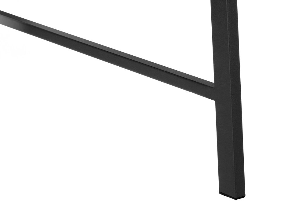 47" Taupe and Black L Shape Computer Desk