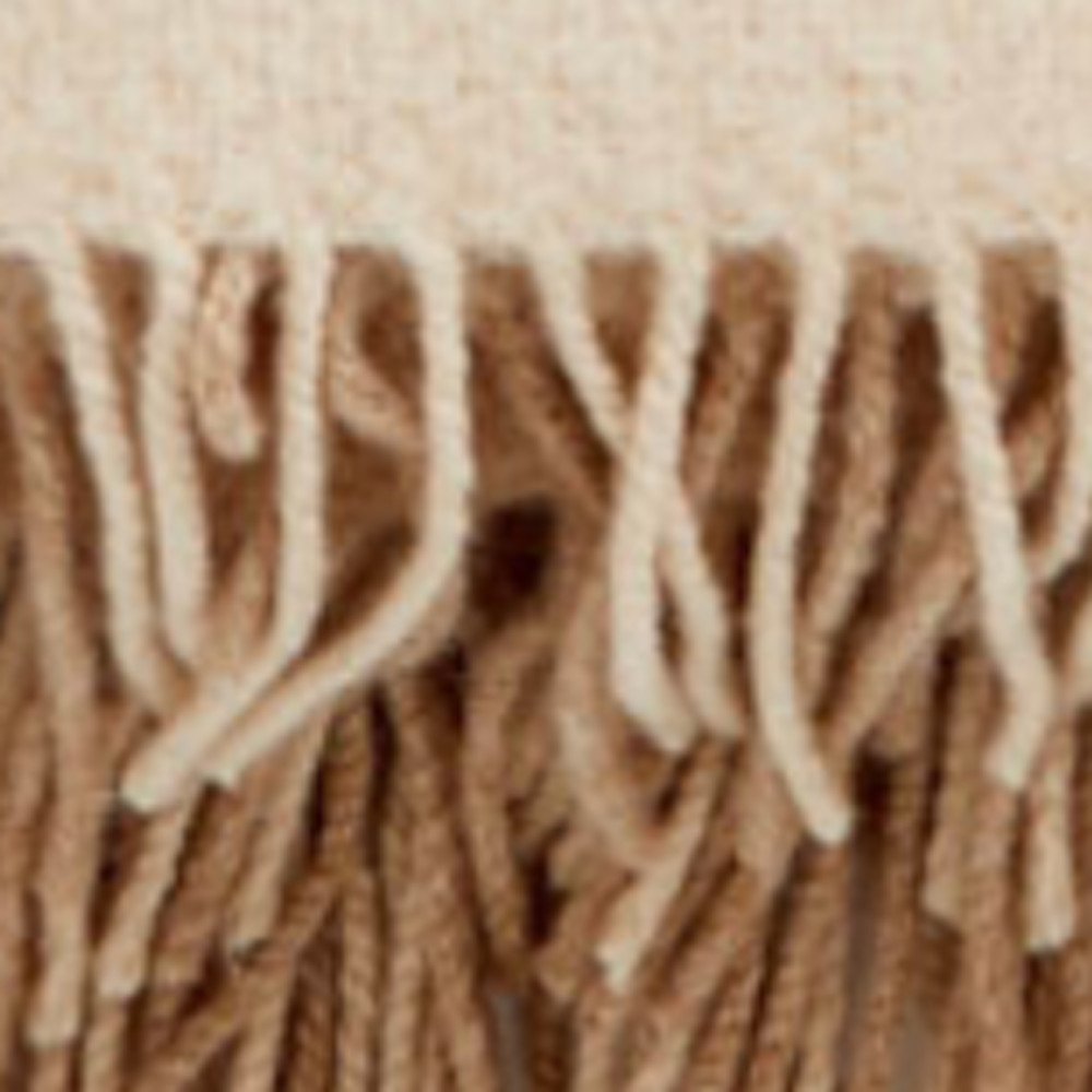 Charcoal Woven Wool Checkered Reversable Throw