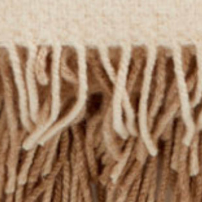 Charcoal Woven Wool Checkered Reversable Throw