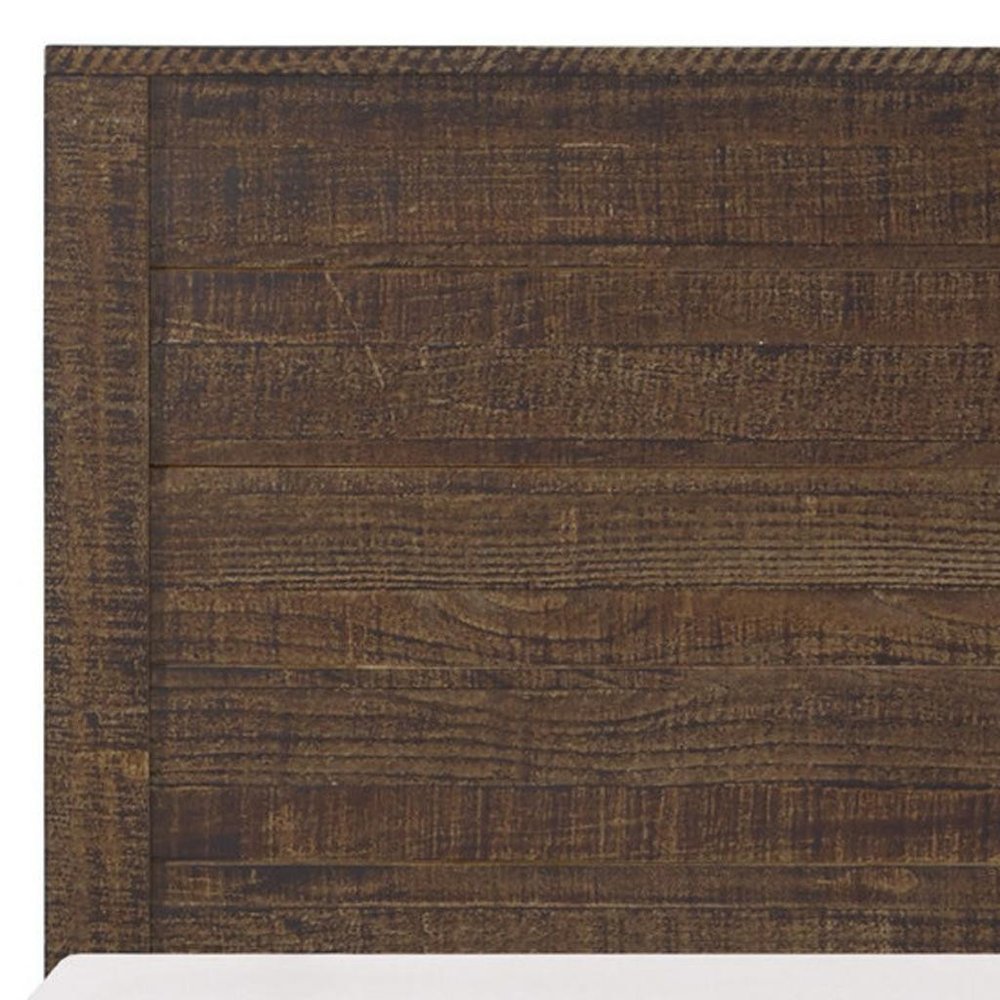 Espresso Solid Wood Twin Bed Frame