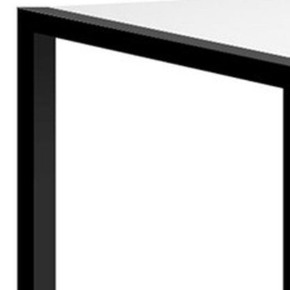 49" White Cabinet Enclosed Storage TV Stand