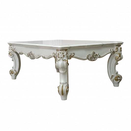 53" Pearl Wood Coffee Table