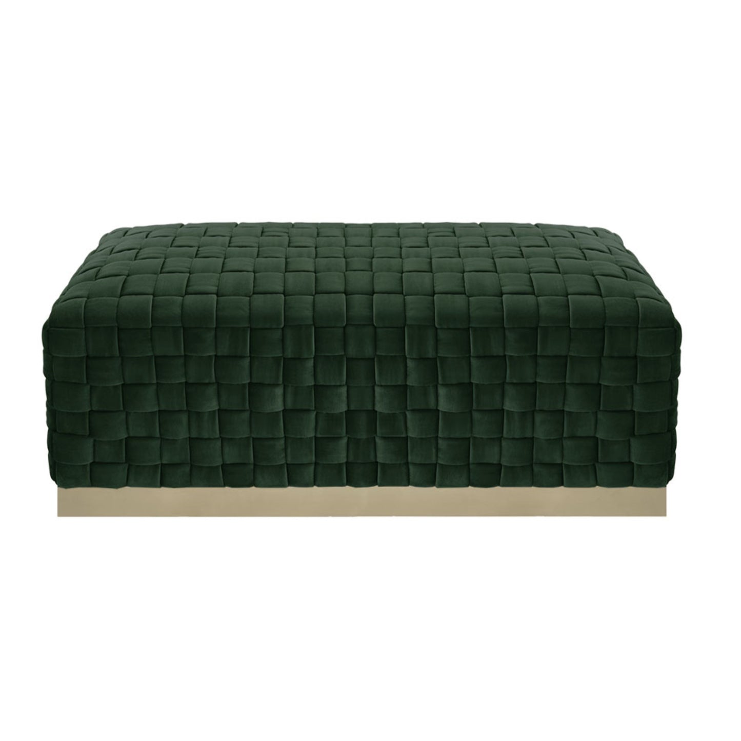 40" Gray and Silver Velvet Upholstered Bench