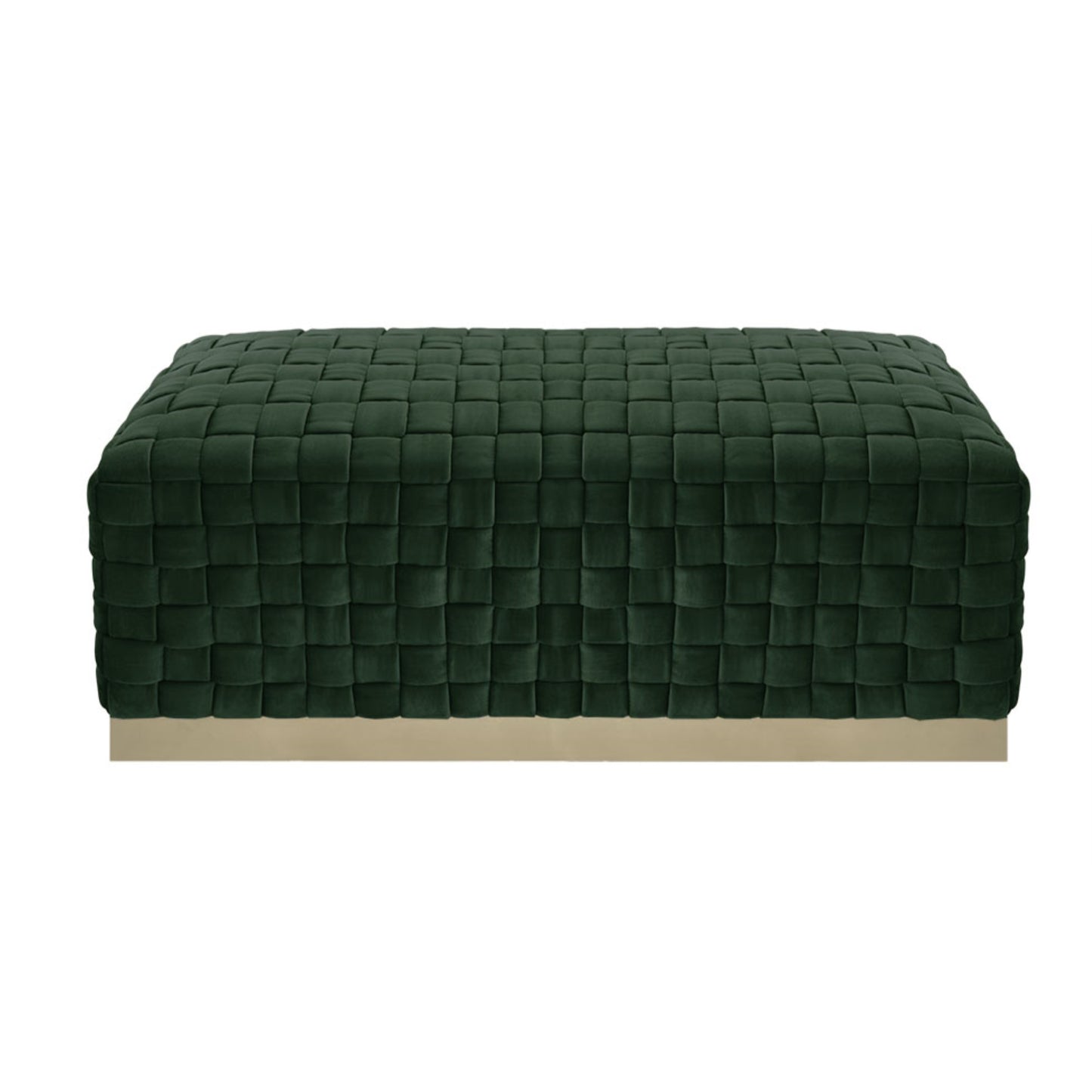 40" Gray and Silver Velvet Upholstered Bench