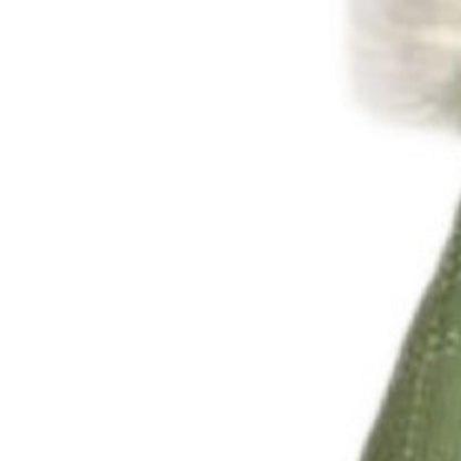 30" Green and White Fabric Christmas Standing Gnome Tabletop Sculpture