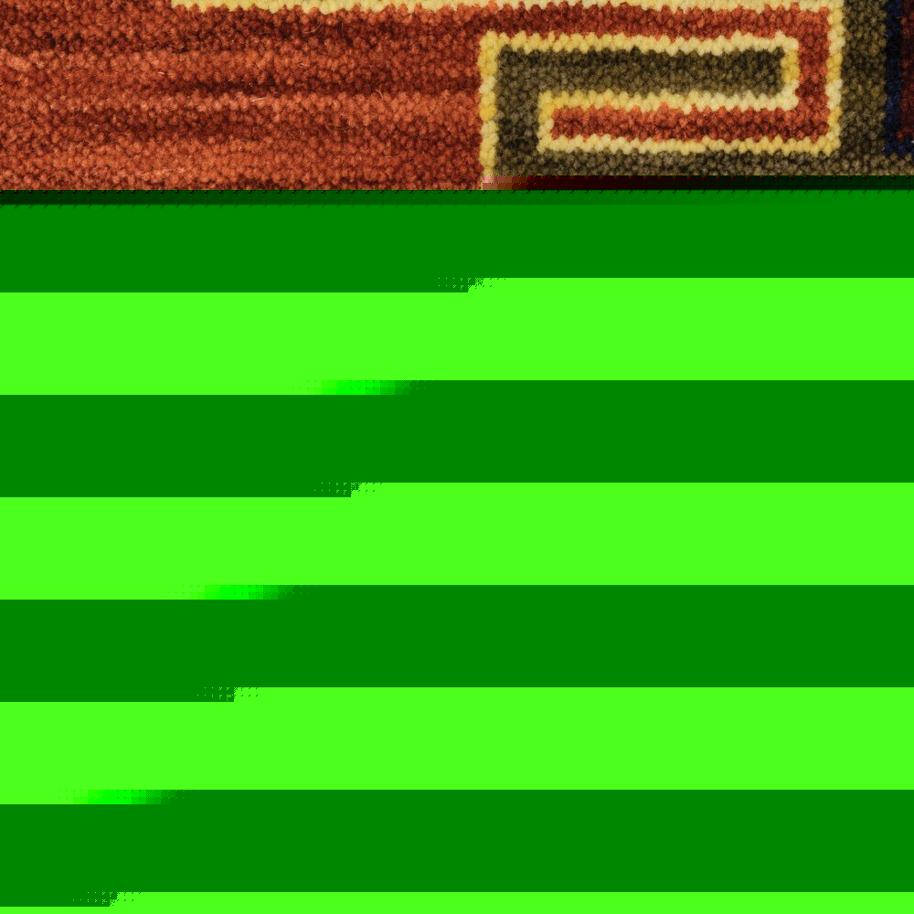 8' X 11' Red Gold Blue Brown Oriental Power Loom Stain Resistant Area Rug With Fringe