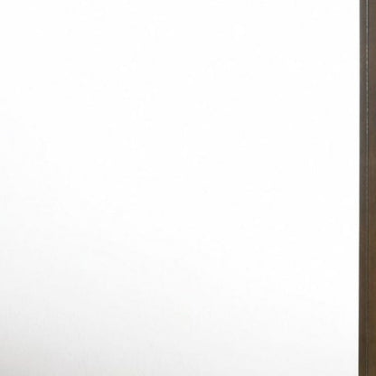 40" Brown Wood Framed Accent Mirror