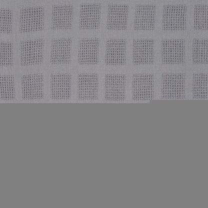 50" X 60" Gray Woven Cotton Throw Blanket with Tassels