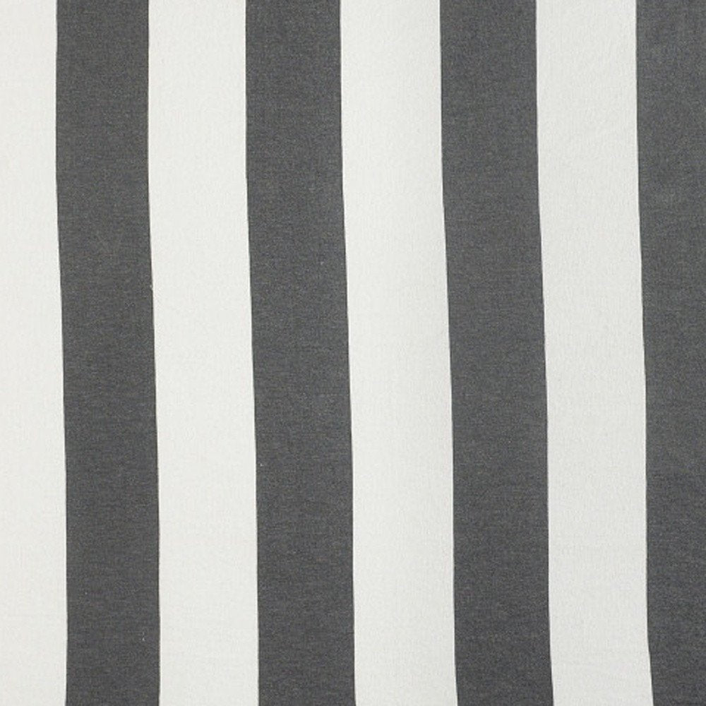 50" X 60" Blue and White Woven Cotton Striped Throw Blanket with Tassels