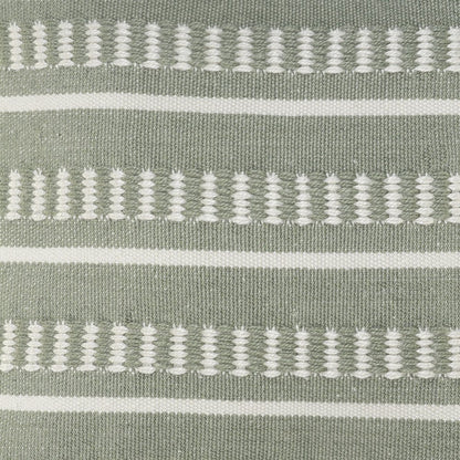 24" X 24" Tan Zippered Coastal Indoor Outdoor Throw Pillow