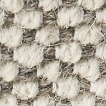18" Beige Geometric Pouf Ottoman