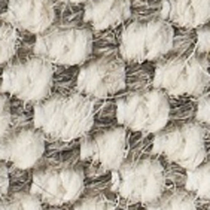 18" Beige Geometric Pouf Ottoman