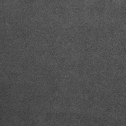 50" Dark Gray And Silver Velvet Tufted Club Chair