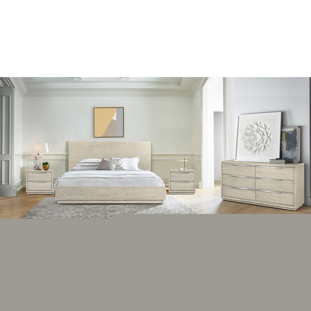 63" Gray Solid Wood Six Drawer Double Dresser