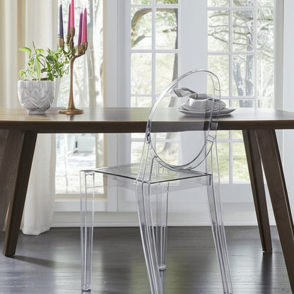 Clear Dining Side Chair