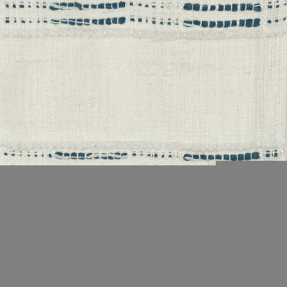 Gray Woven Cotton Throw Blanket with Fringe