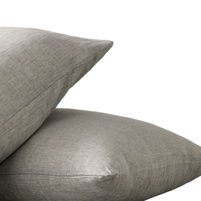 Set of Two Cloud Linen Standard Pillowcases