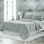 Four Piece Light Pink Linen Sheet Set