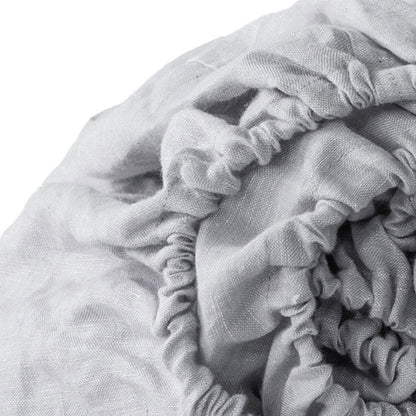 Ivory Linen Queen Fitted sheet