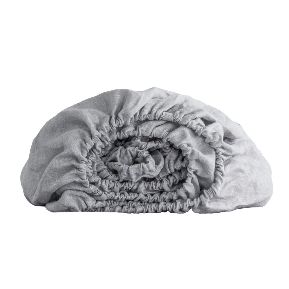 Ivory Linen California King Fitted sheet