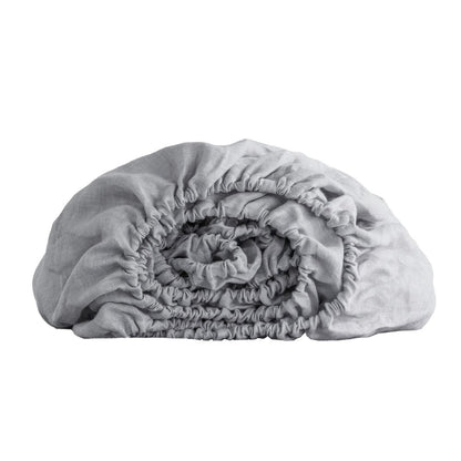 Ivory Linen California King Fitted sheet