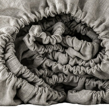 Blue Linen Queen Fitted sheet