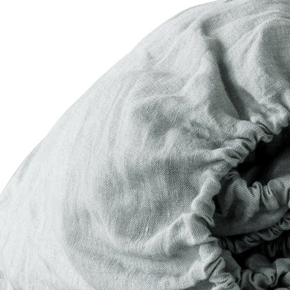 Ivory Linen Queen Fitted sheet
