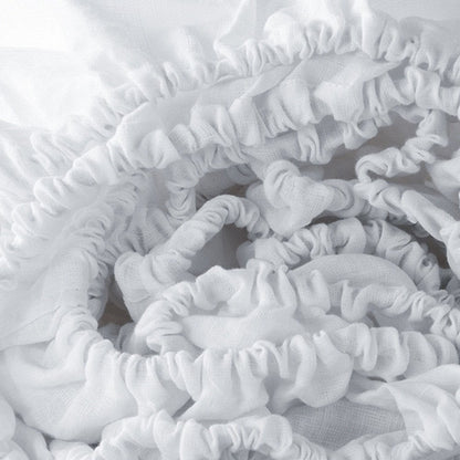 White Linen King Fitted sheet