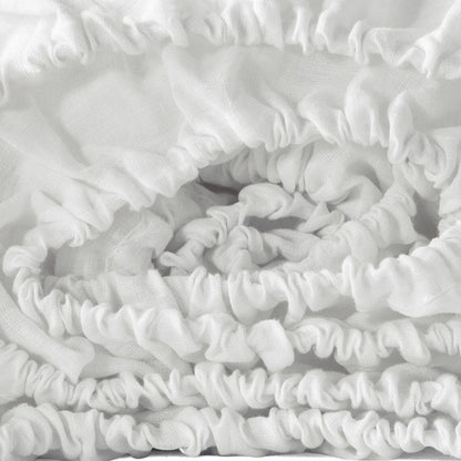 Ivory Linen Queen Fitted sheet