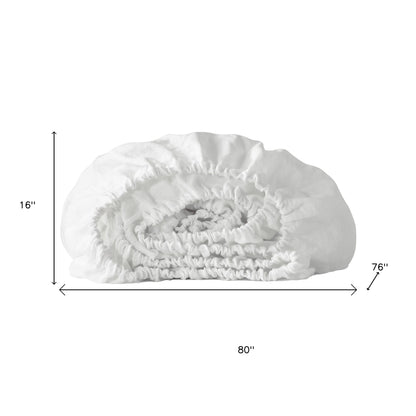 Cloud Linen King Fitted sheet