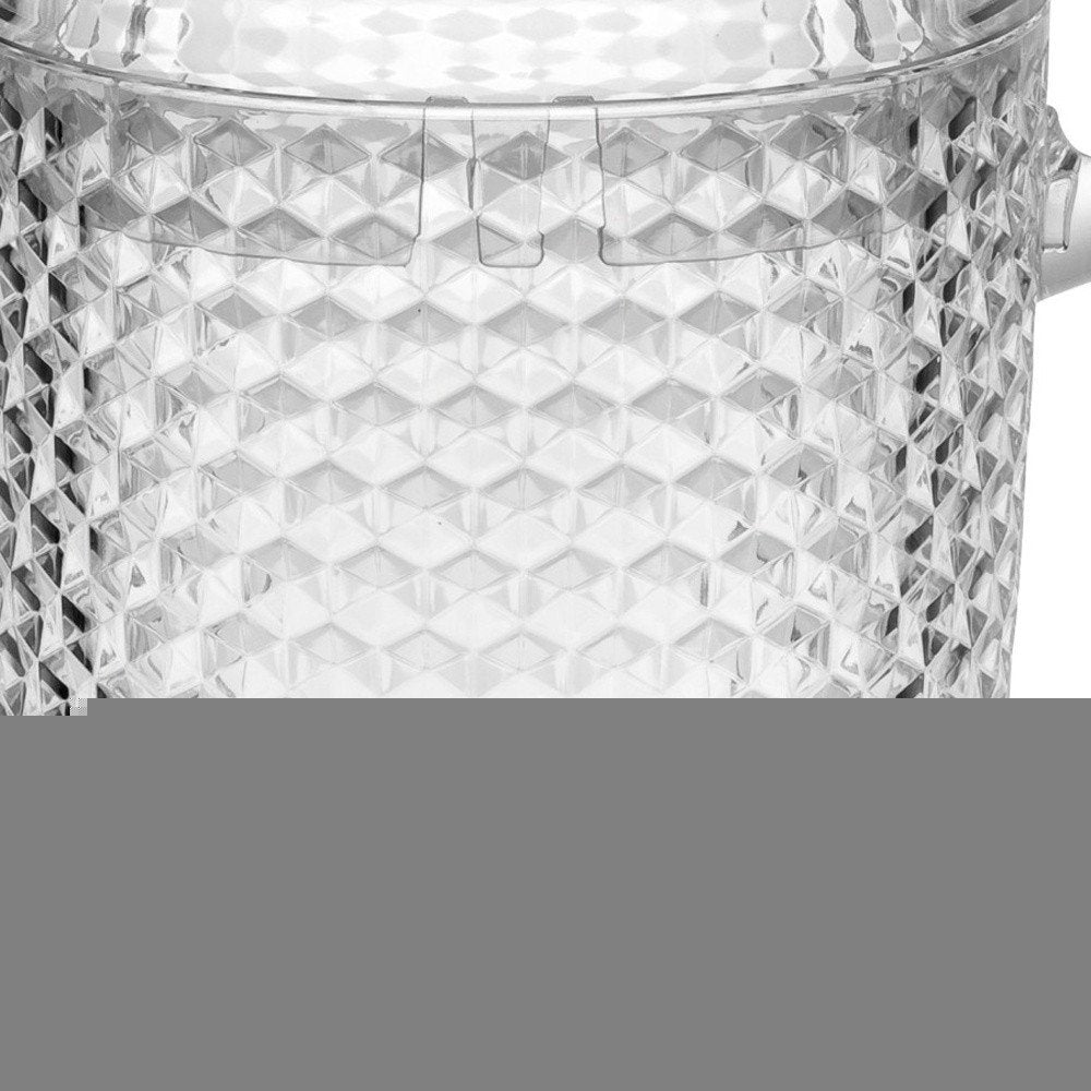 2.5 Quart Clear Diamond Acrylic Serving Pitcher