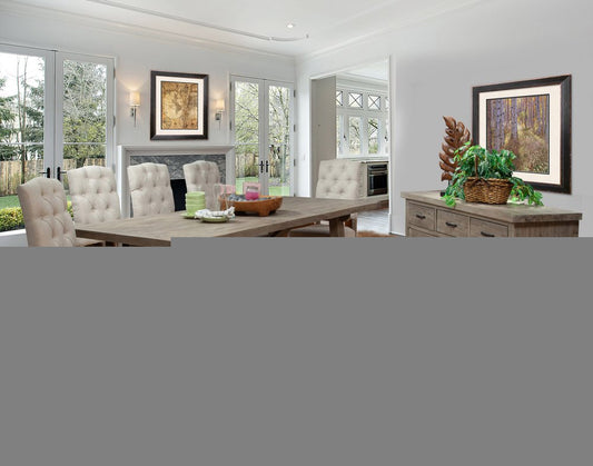 60" Natural Distressed Solid Wood Dining Bench