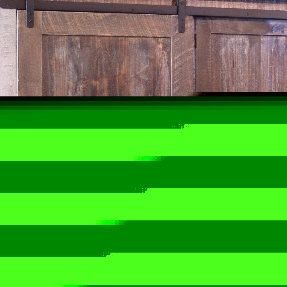 55" Brown Solid Wood Three Drawer Gentlemans Chest