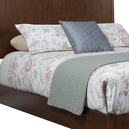 Brown Solid Wood California King Bed Frame