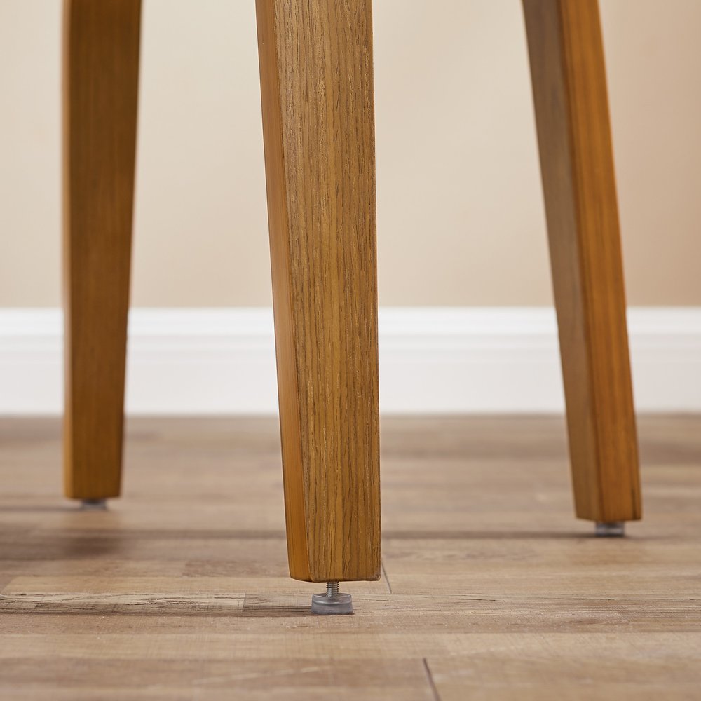 Black and Dark Brown Upholstered Faux Leather Dining Arm Chair