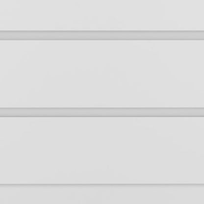 33" White Three Drawer Dresser