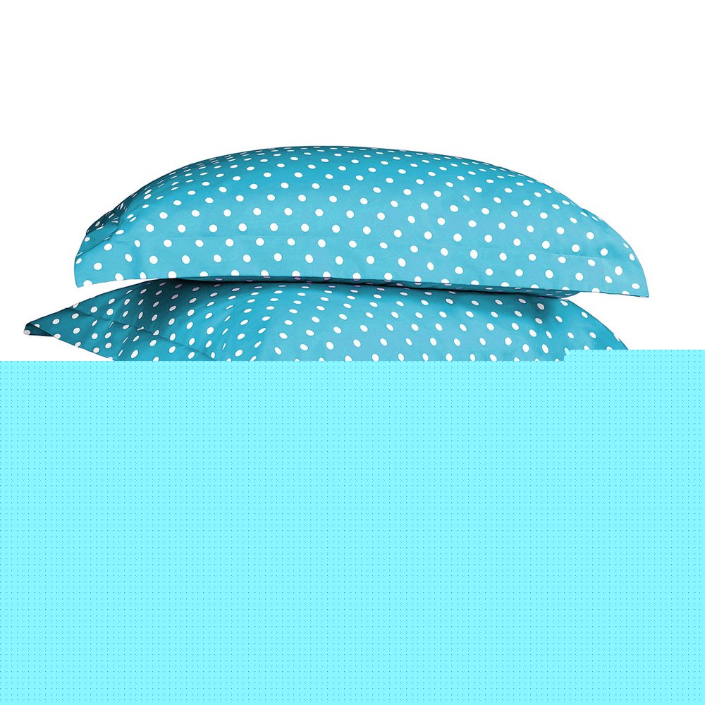 Aqua King Cotton Blend 600 Thread Count Washable Duvet Cover Set