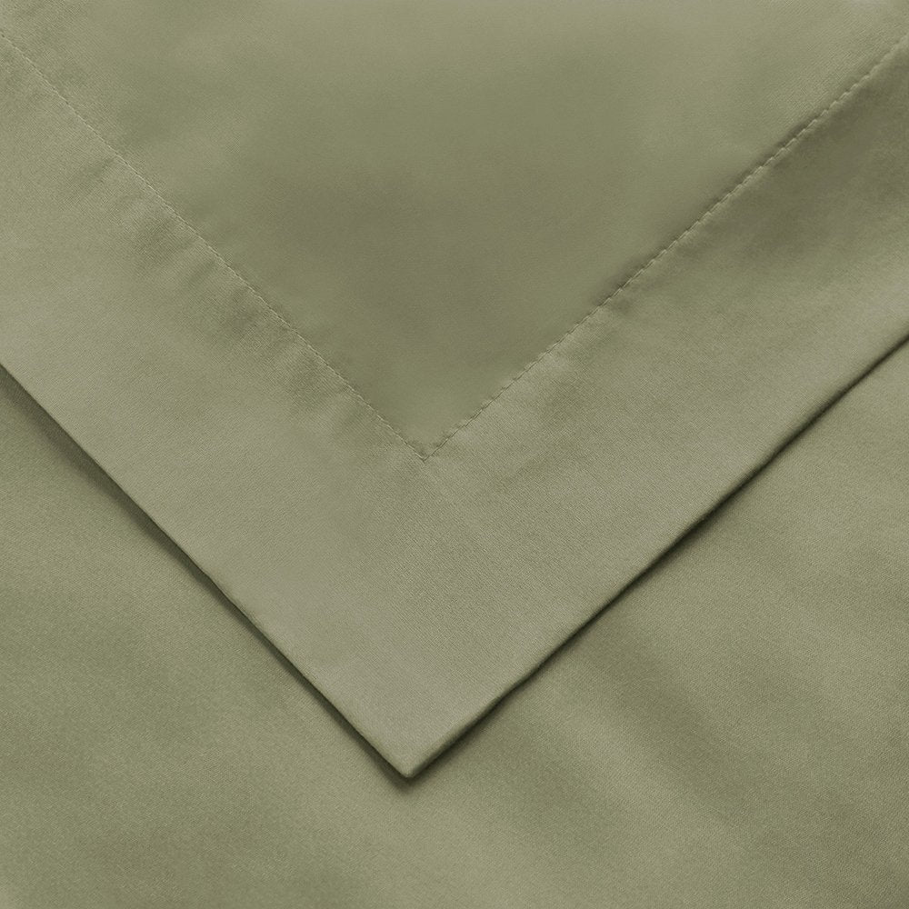 Sage Queen Cotton Blend 1000 Thread Count Washable Duvet Cover Set