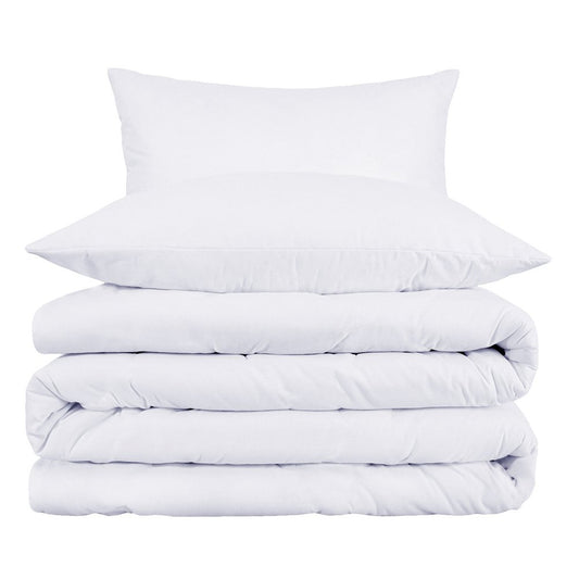 White King Cotton Washable Duvet Cover Set
