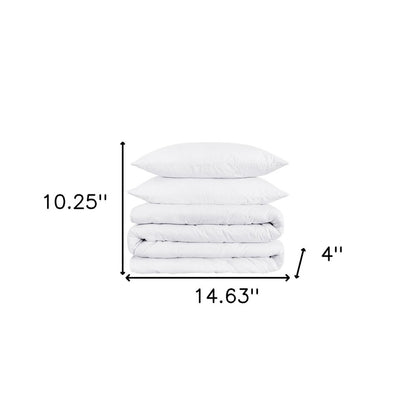 White King Cotton Washable Duvet Cover Set