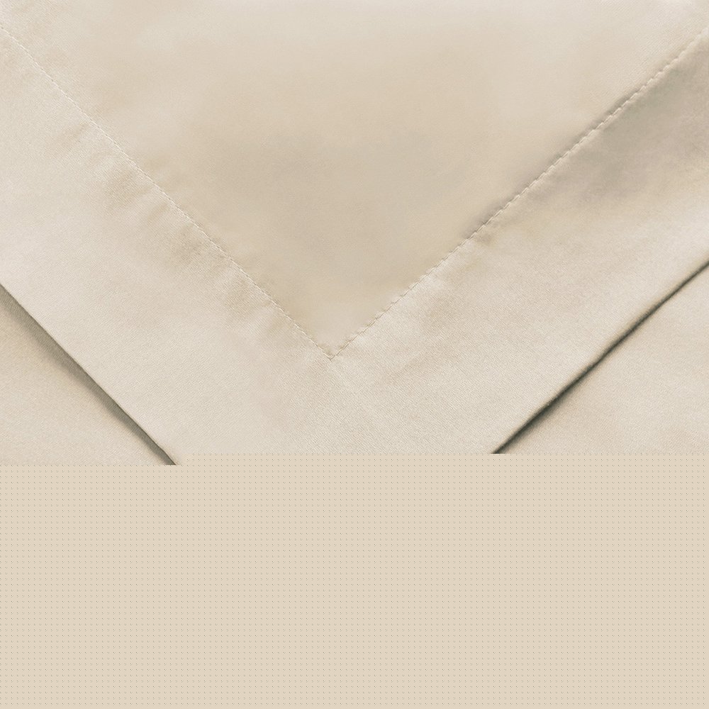 Ivory Queen Cotton Blend 650 Thread Count Washable Duvet Cover Set