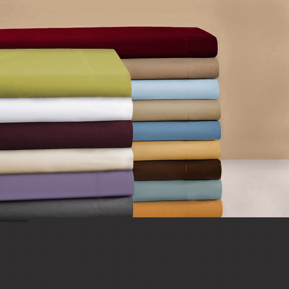 White Twin Cotton Blend 650 Thread Count Washable Duvet Cover Set