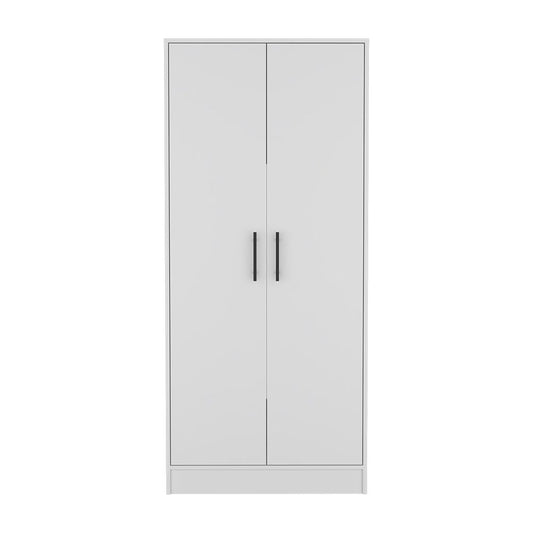 Two Piece White Bedroom Set