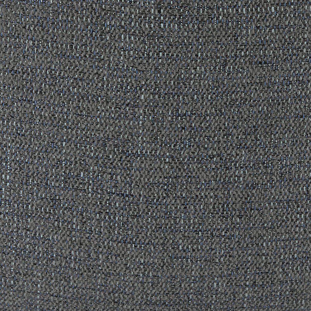 Set of Two 30" Gray and Black Fabric and Steel Low Back Bar Height Bar Chairs