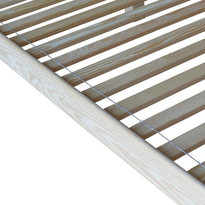 Natural Solid Wood Twin Bed Frame